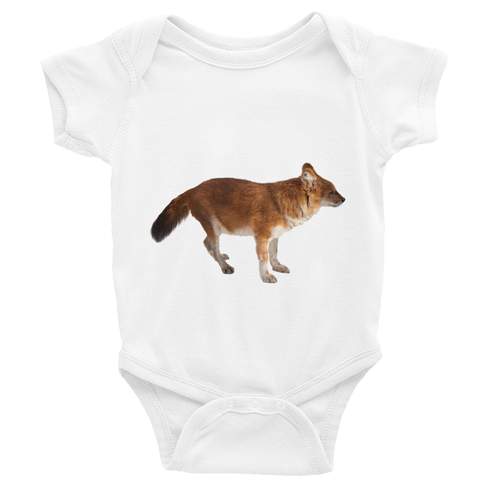 Dhole Print Infant Bodysuit