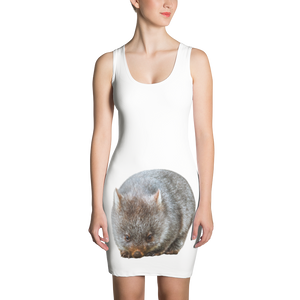 Wombat Print Sublimation Cut & Sew Dress