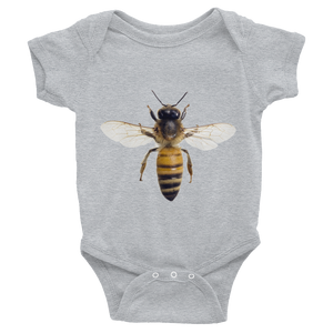Honey-Bee Print Infant Bodysuit