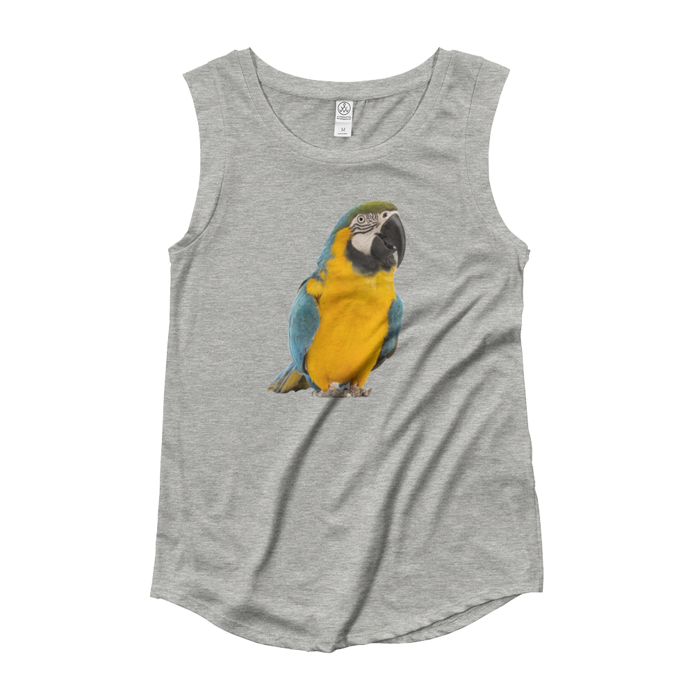 Macaw Ladies‰۪ Cap Sleeve T-Shirt