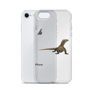 Komodo-Dragon Print iPhone Case