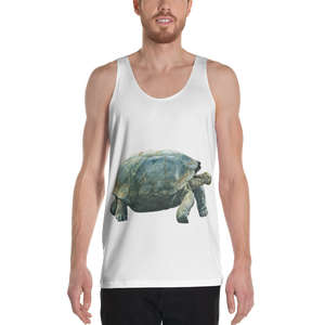 Galapagos Giant Turtle Print Unisex Tank Top