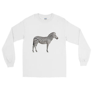 Zebra Print Long Sleeve T-Shirt
