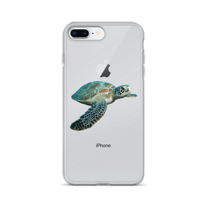 Sea-Turtle Print iPhone Case