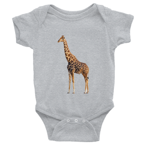 Giraffe Print Infant Bodysuit