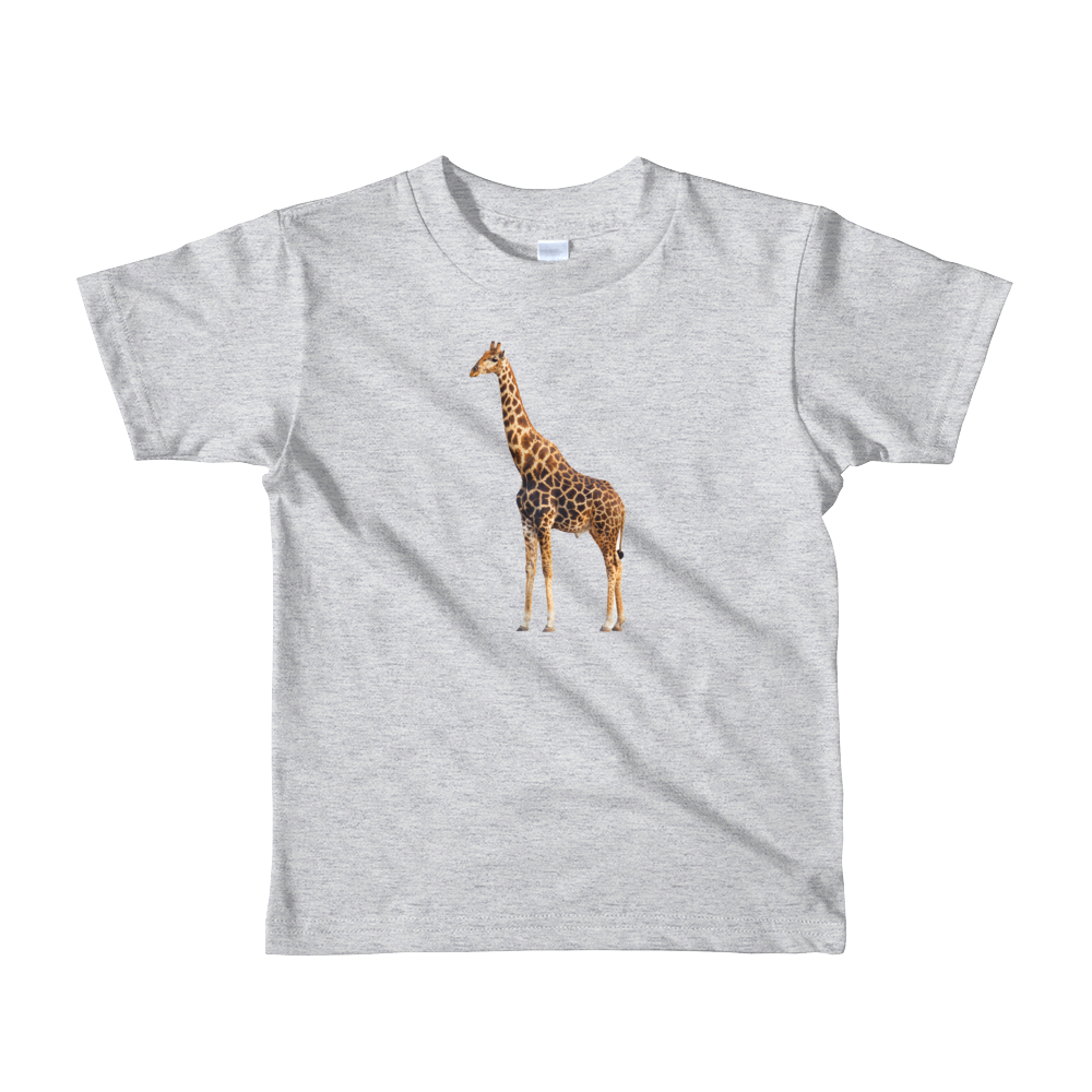 Giraffe Print Short sleeve kids t-shirt