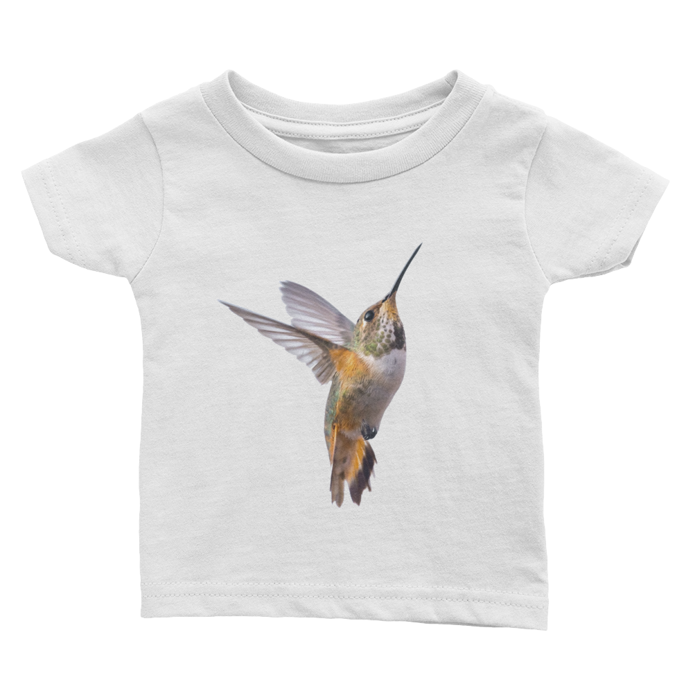 Hummingbird Print Infant Tee