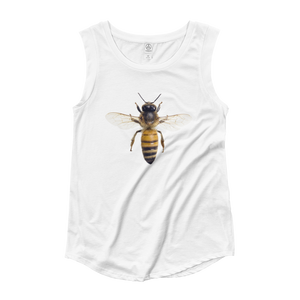 Honey-Bee Ladies‰۪ Cap Sleeve T-Shirt