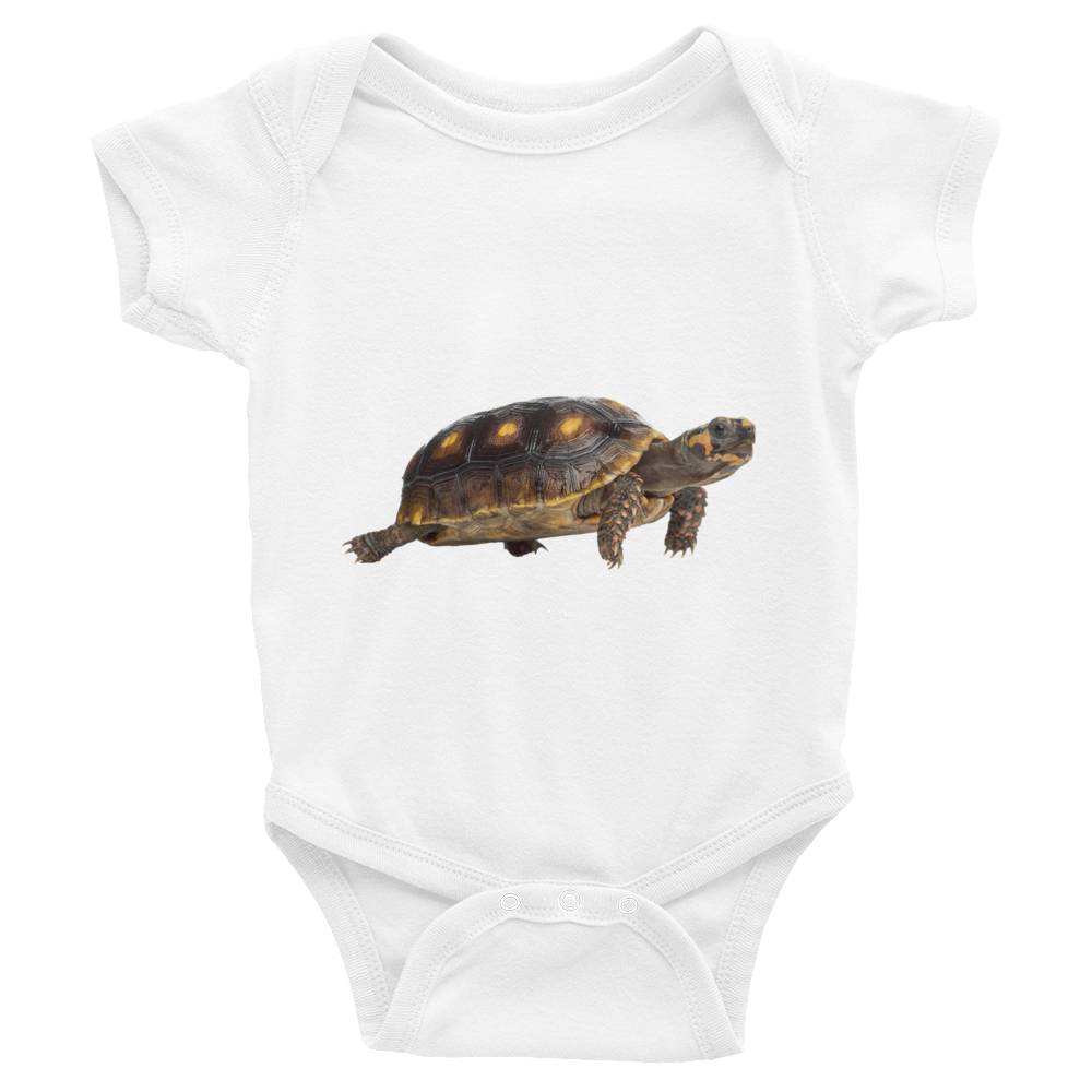 Tortoise Print Infant Bodysuit