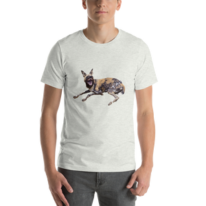 Wild Dog Print Short-Sleeve Unisex T-Shirt