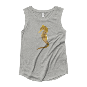 Seahorse Ladies‰۪ Cap Sleeve T-Shirt