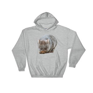 Wombat Print Hooded Sweatshirt