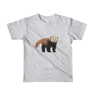 Red-Panda Print Short sleeve kids t-shirt