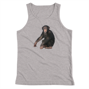 Chimpanzee Print Youth Tank Top