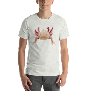 Axolotle Print Short-Sleeve Unisex T-Shirt