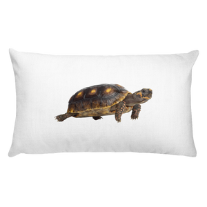 Tortoise Print Rectangular Pillow