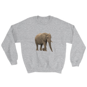 African-Forrest-Elephant Print Sweatshirt