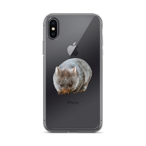 Wombat Print iPhone Case