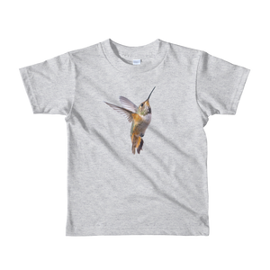 Hummingbird Print Short sleeve kids t-shirt