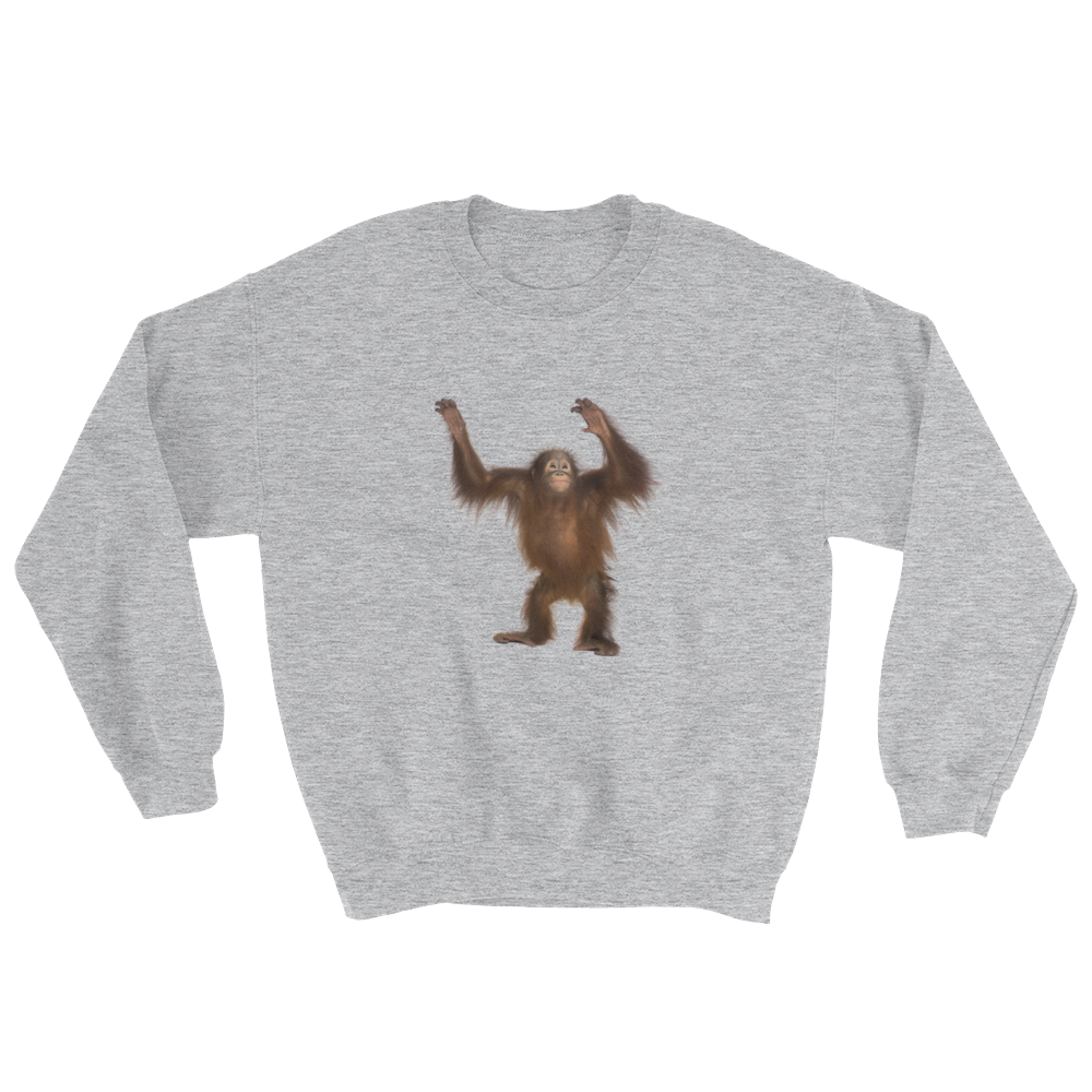 Orang-utan Print Sweatshirt