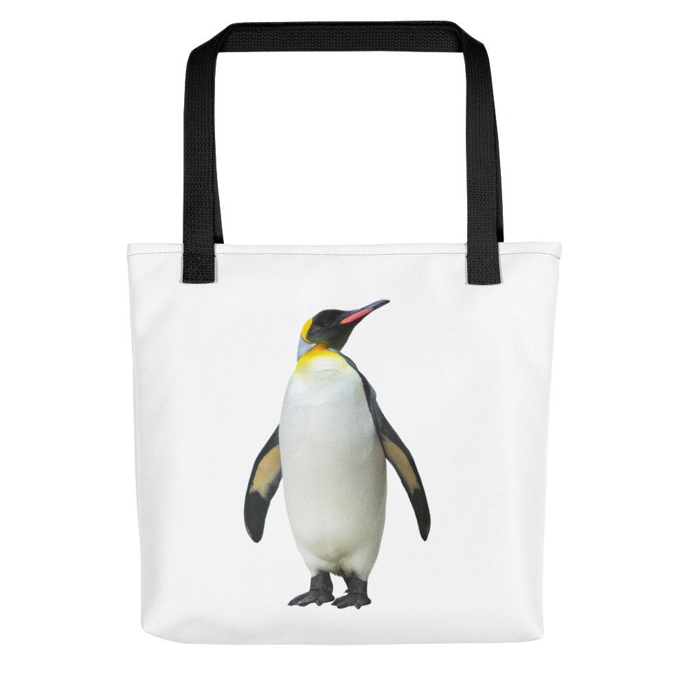 Emperor-Penguin Print Tote bag