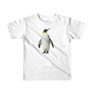 Emperor-Penguin Print Short sleeve kids t-shirt