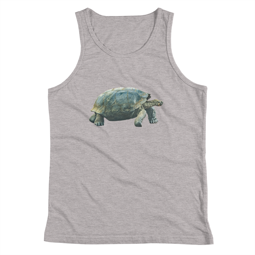 Galapagos-Giant-Turtle Print Youth Tank Top