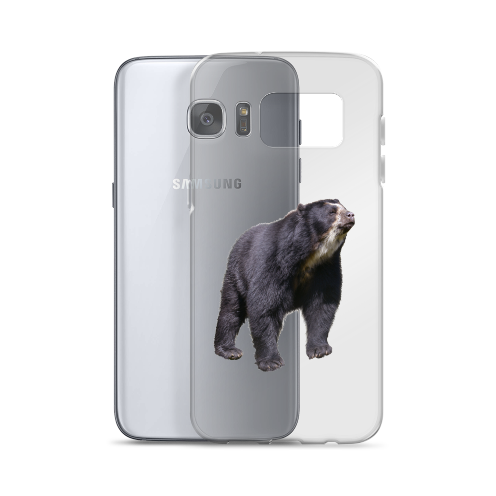 Specticaled-Bear Print Samsung Case