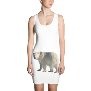 Polar-Bear Print Sublimation Cut & Sew Dress