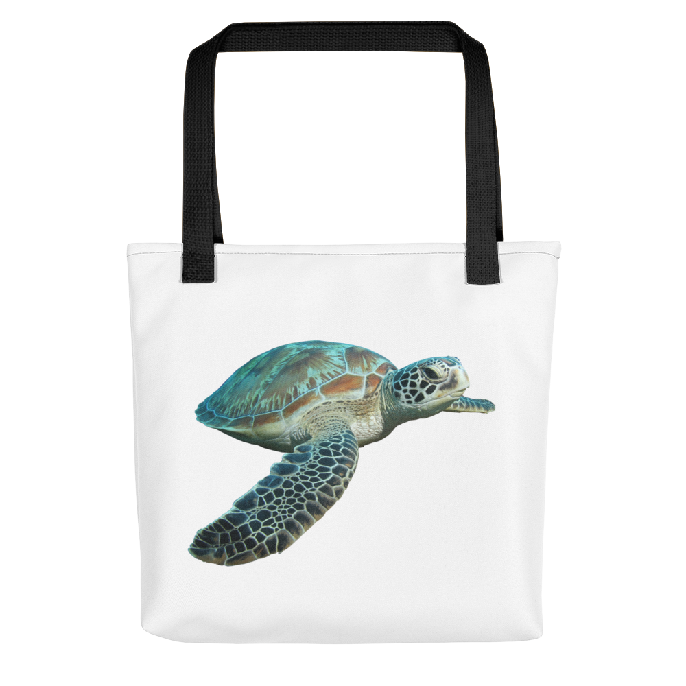 Sea-Turtle Print Tote bag