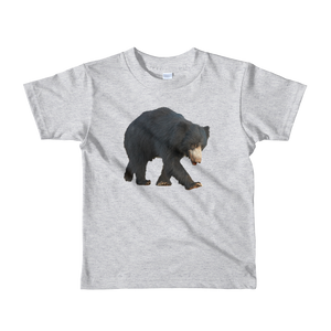 Sloth-Bear Print Short sleeve kids t-shirt