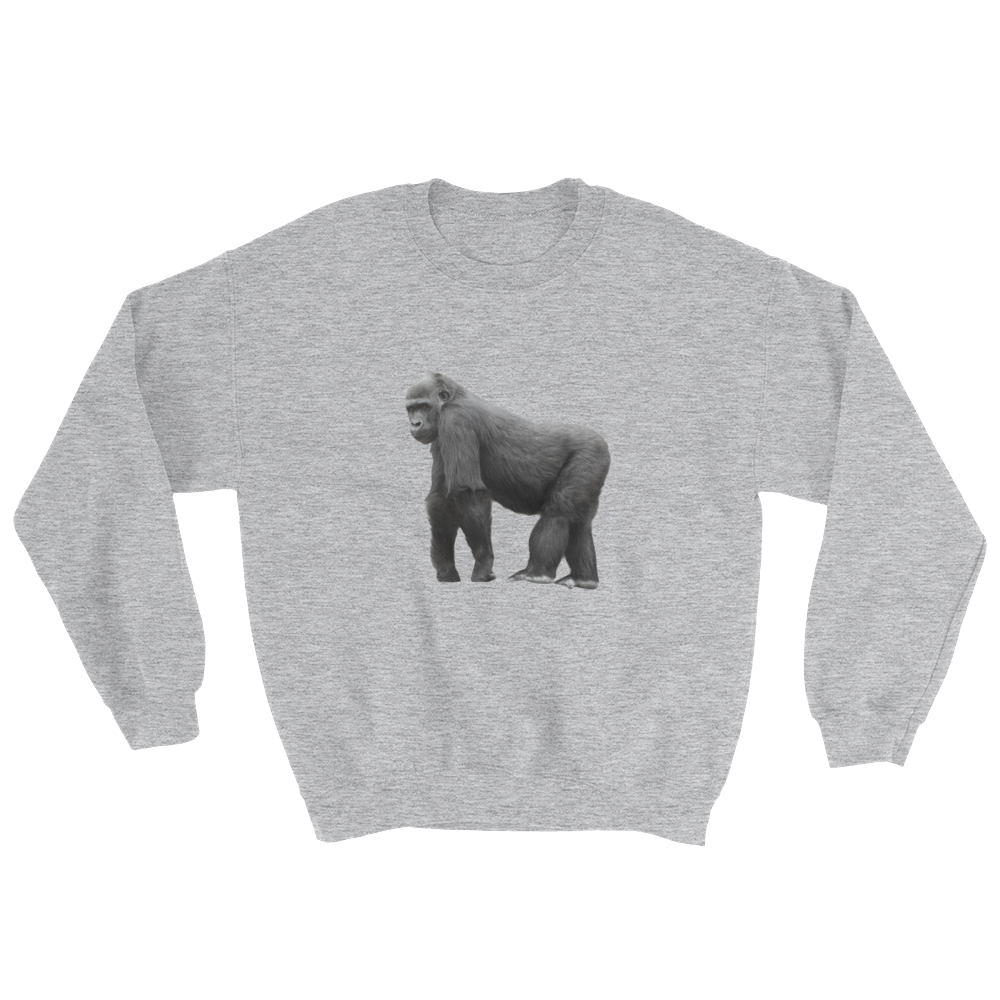 Gorilla Print Sweatshirt