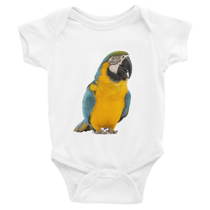Macaw Print Infant Bodysuit