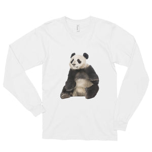 Giant-Panda Print Long sleeve t-shirt (unisex)